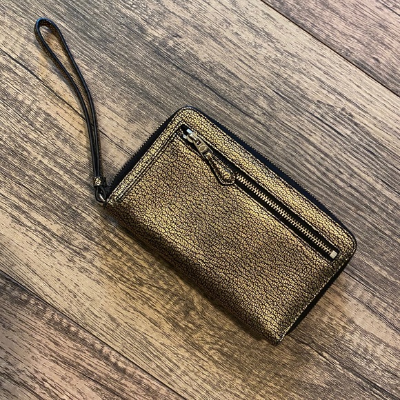 Black and gold Coach wallet - Picture 3 of 3